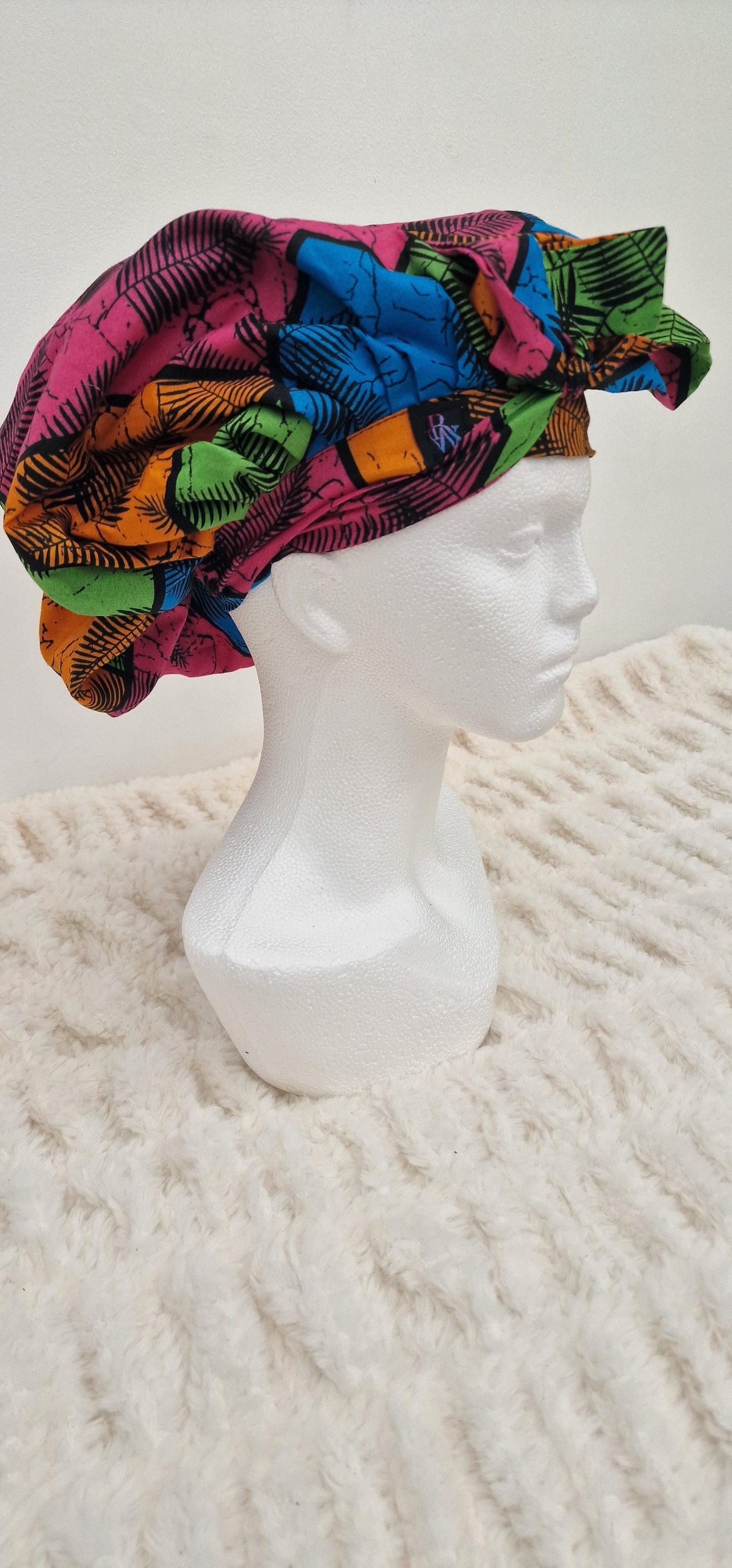 Satin-lined Hair Bonnets