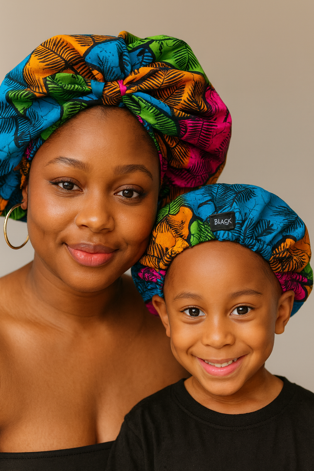 Satin-lined Hair Bonnets