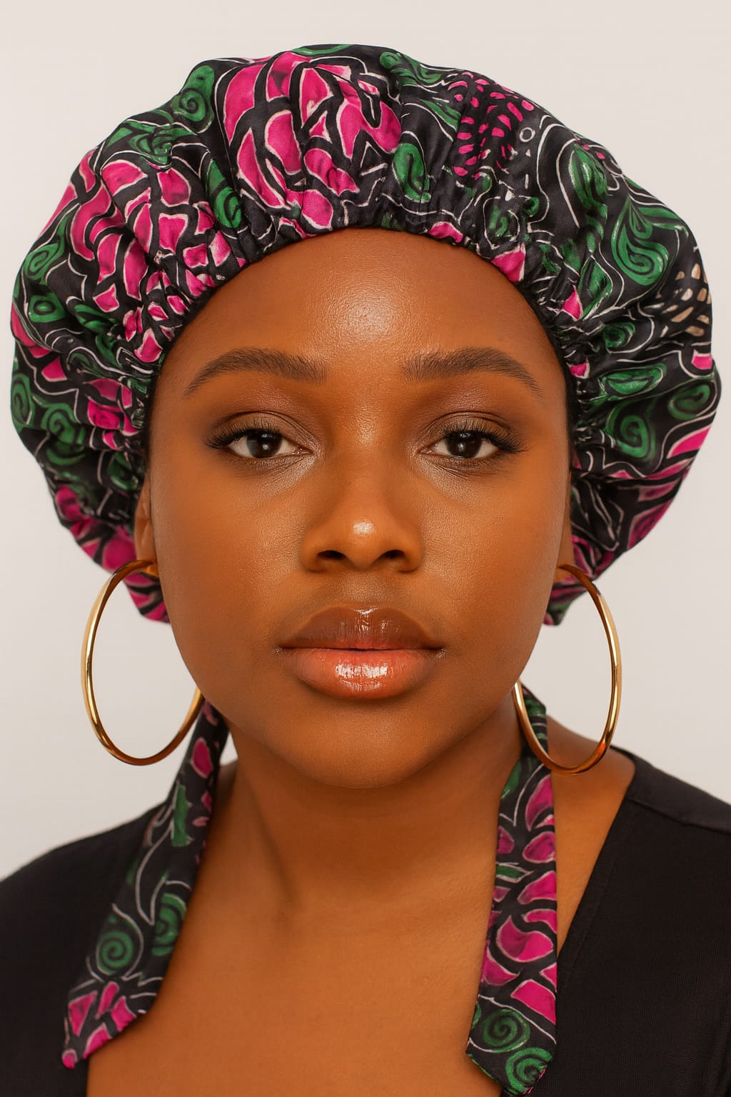 Satin-lined Hair Bonnets